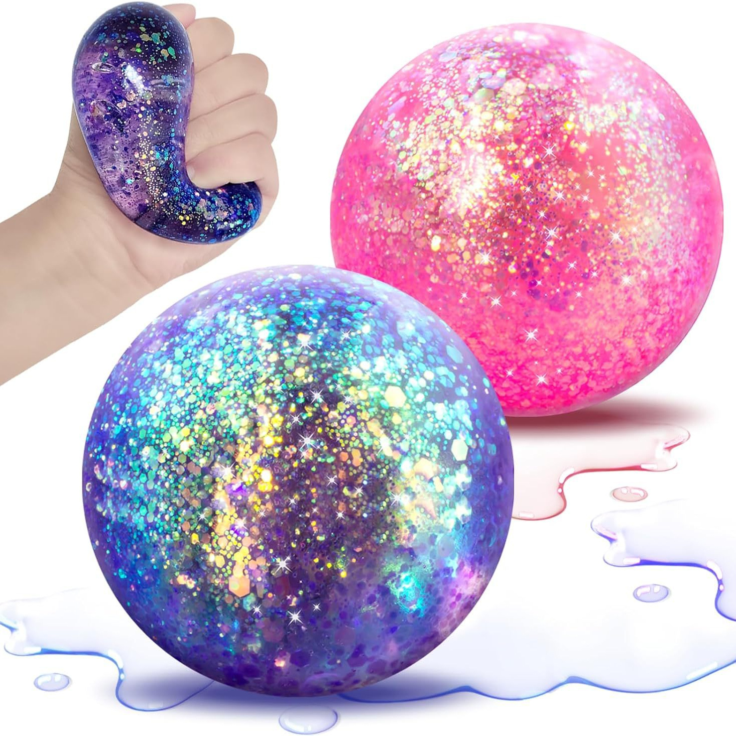 OEM Colorful Ice Cube Stress Ball Manufacturer | Silicone Sensory Fidget Toys